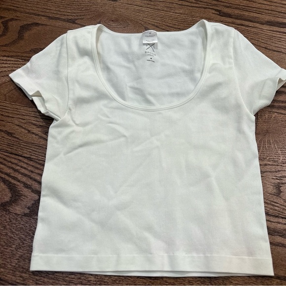 Pacsun White Crop T Shirt - Picture 1 of 2